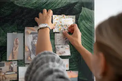 Nástěnka do dětského pokoje Tropická monstera