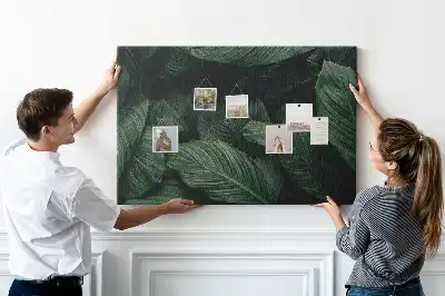Nástěnka do dětského pokoje Tropická monstera