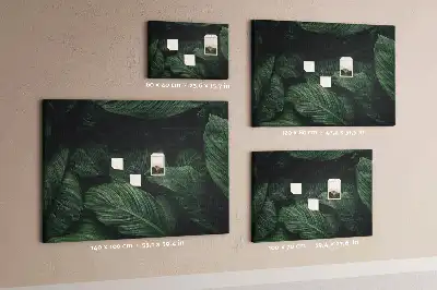 Nástěnka do dětského pokoje Tropická monstera