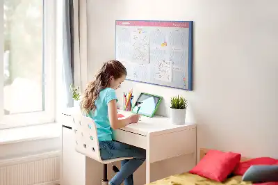 Korková nástěnná měsíční tabule