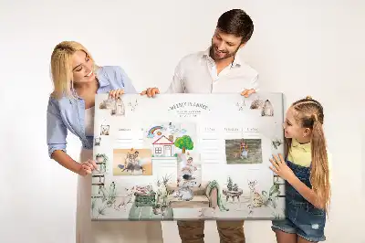Korková tabule Plánovač útulného domova
