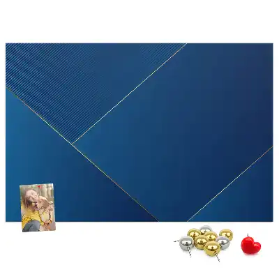 Nástěnka do dětského pokoje s dekorativní abstrakcí