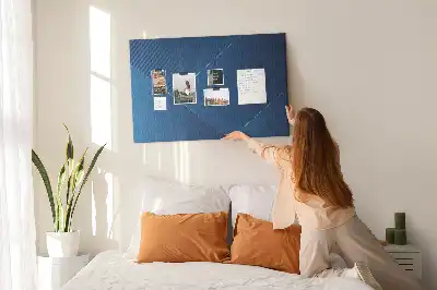 Nástěnka do dětského pokoje s dekorativní abstrakcí