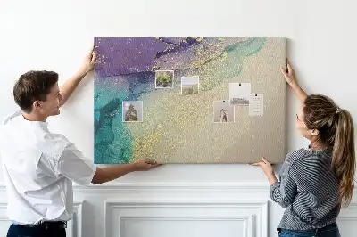 Korková tabule Dekorativní mramor