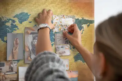 Nástěnka korková Mapa starého světa