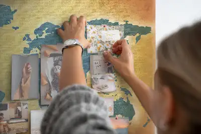 Nástěnka korková Mapa starého světa
