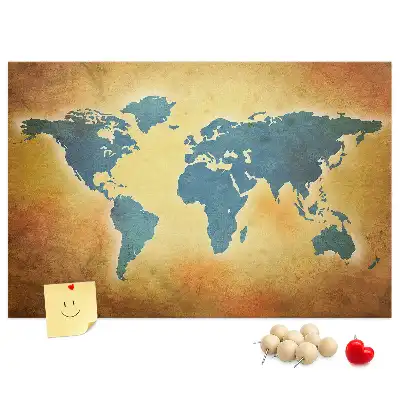 Nástěnka korková Mapa starého světa