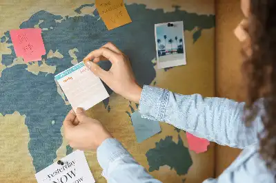 Nástěnka korková Mapa starého světa