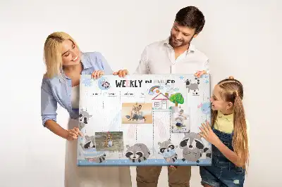 Korková nástěnka Rozpis povinností dítěte