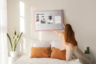Nástěnka korková Sledování zvyků