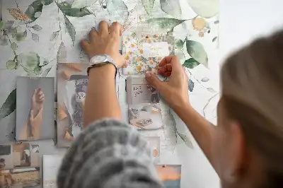 Korková tabule Listy přírody rostliny