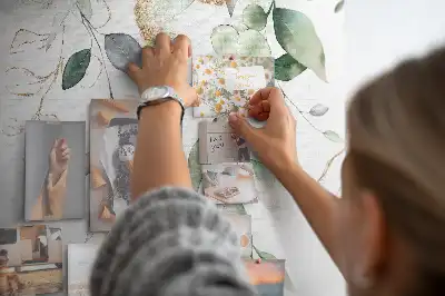 Korková tabule Listy přírody rostliny