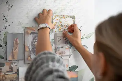 Nástěnka do dětského pokoje Listy rostlin
