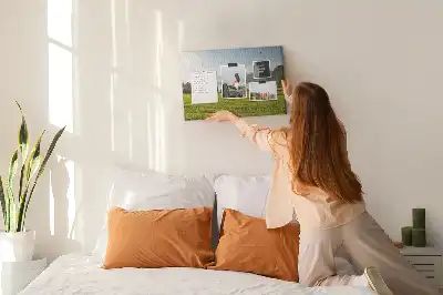 Nástěnka do dětského pokoje Horské pole