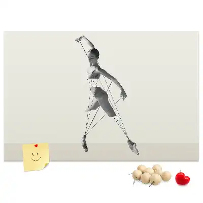 Korková tabule Balerína