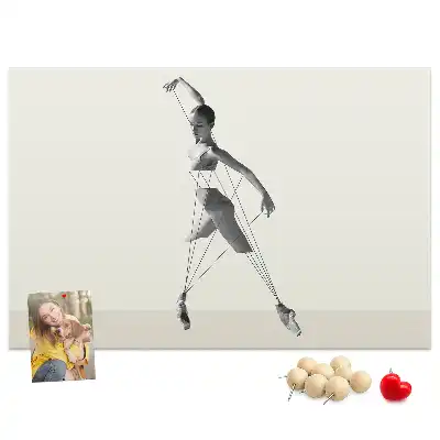 Korková tabule Balerína