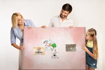 Korková nástěnka Růžový mramor