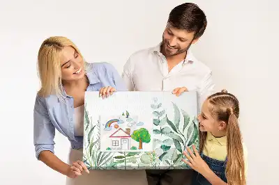 Korková tabule Akvarelové listy