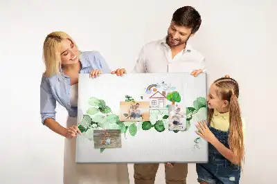 Nástěnka korková Větvička rostliny