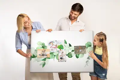 Nástěnka korková Větev rostliny