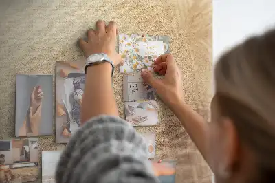 Nástěnka do dětského pokoje s motivem palmových listů
