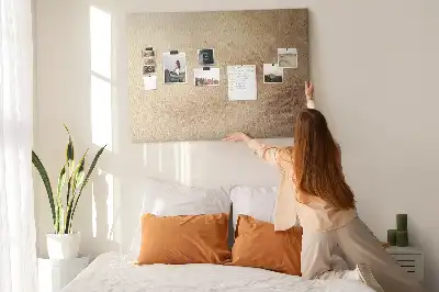 Nástěnka do dětského pokoje s motivem palmových listů