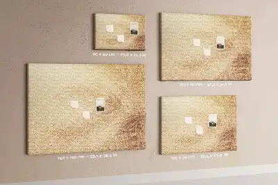 Nástěnka do dětského pokoje s motivem palmových listů
