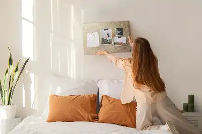 Nástěnka do dětského pokoje s motivem palmových listů