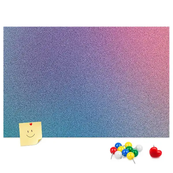 Korková tabule se vzorem přechodu