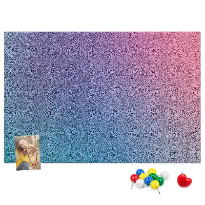 Korková tabule se vzorem přechodu