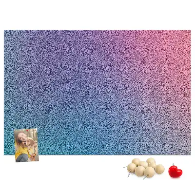Korková tabule se vzorem přechodu