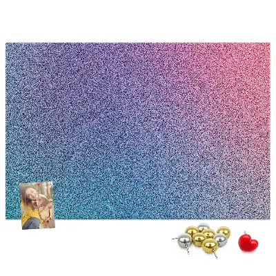 Korková tabule se vzorem přechodu