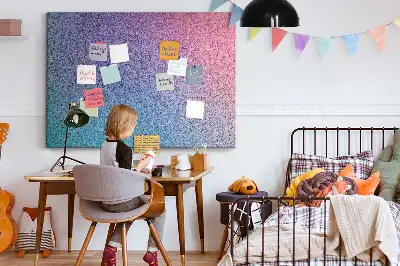 Korková tabule se vzorem přechodu