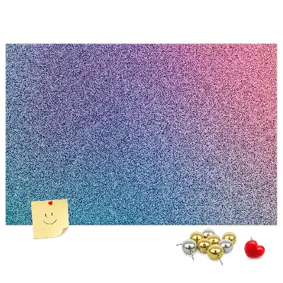 Korková tabule se vzorem přechodu