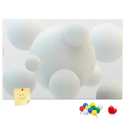 Nástěnka do dětského pokoje Míče abstrakce