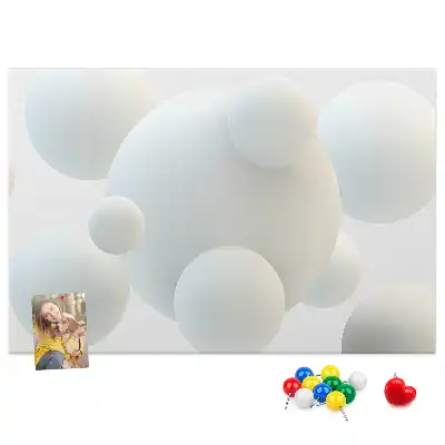 Nástěnka do dětského pokoje Abstrakční koule