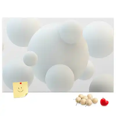 Nástěnka do dětského pokoje Míče abstrakce
