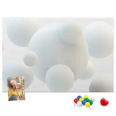 Nástěnka do dětského pokoje Abstrakční koule
