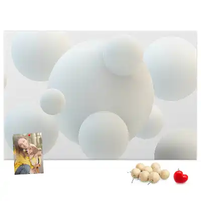 Nástěnka do dětského pokoje Abstrakční koule