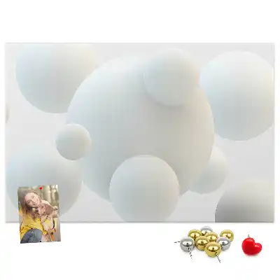 Nástěnka do dětského pokoje Abstrakční koule