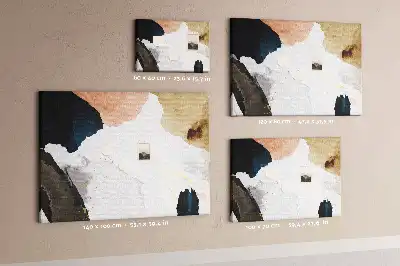 Korková tabule Abstrakční skvrny