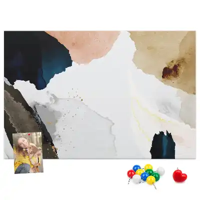 Korková tabule Abstrakční skvrny