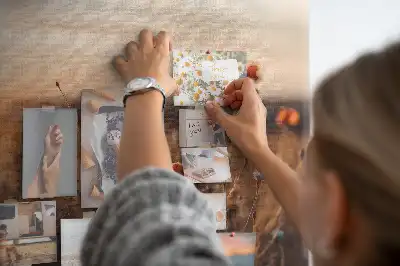 Korková tabule Východ slunce na poli
