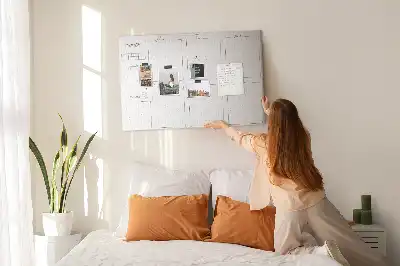 Korková tabule Týdenní plán