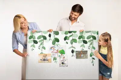 Nástěnka korková Listy rostlin