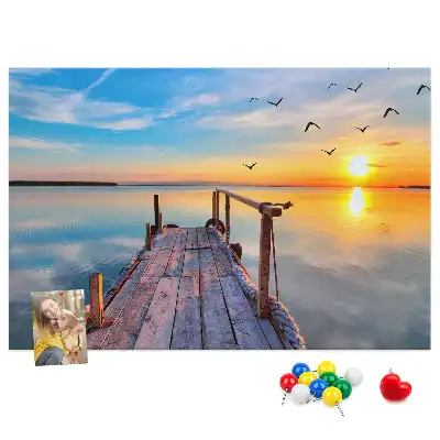 Nástěnka do dětského pokoje Jezerní molo