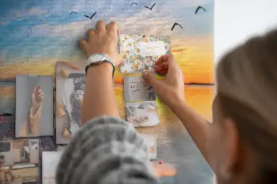 Nástěnka do dětského pokoje Jezerní molo