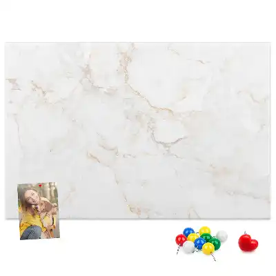 Nástěnka do dětského pokoje s motivem světlého kamene