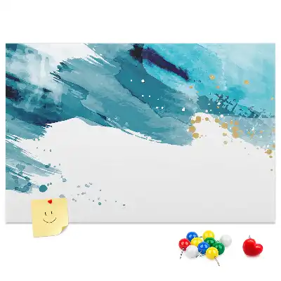 Korková nástěnka Tahy štětcem