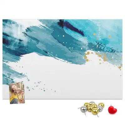 Korková nástěnka Tahy štětcem